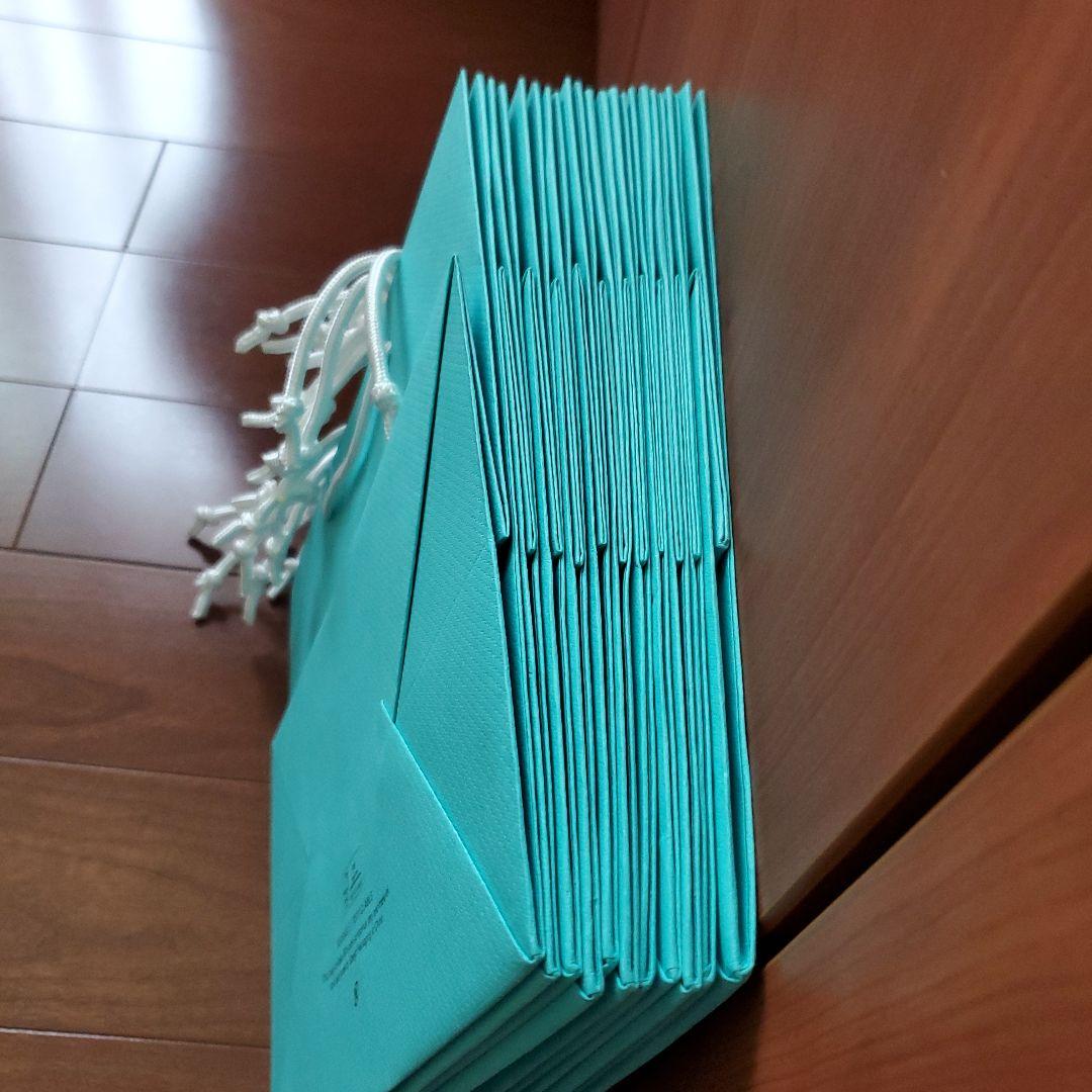 《新品未使用》ティファニー　ショップ袋(大)11枚　(24×28×16.6cm)