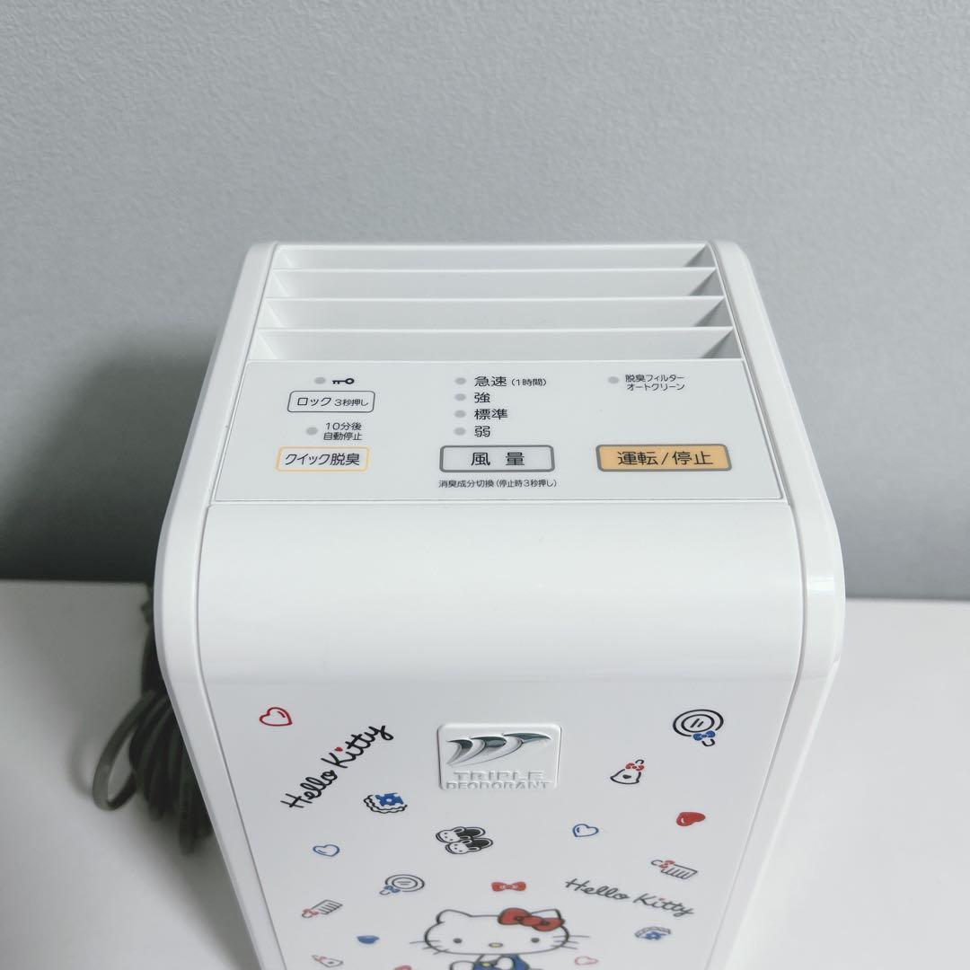 【希少品】FUJITSU ハローキティ 脱臭機 動作確認済み DAS-156KT