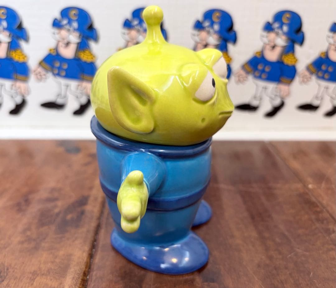 Toy Story Alienトイ・ストーリー エイリアン サンゴ陶器製小物入れ