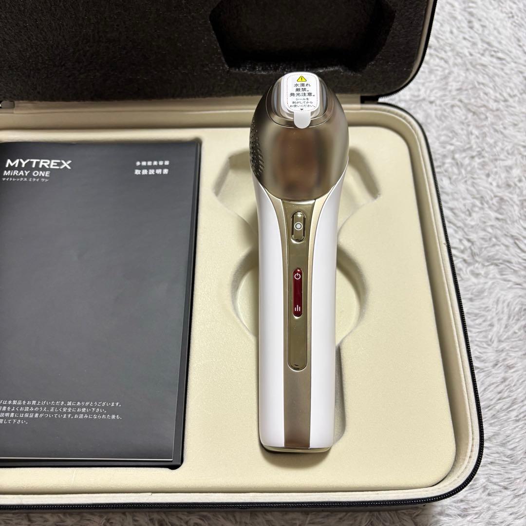 【新品未使用品】MYTREX MiRAY ONE ホワイト リフトアップ 美顔器