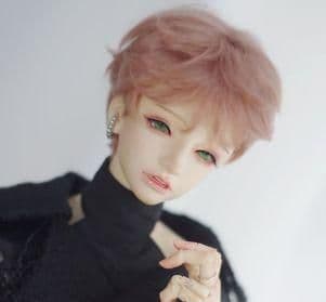 E23 BJD 1/3 人形 ドール ウィッグ カツラ 耐熱 ハンドメイド