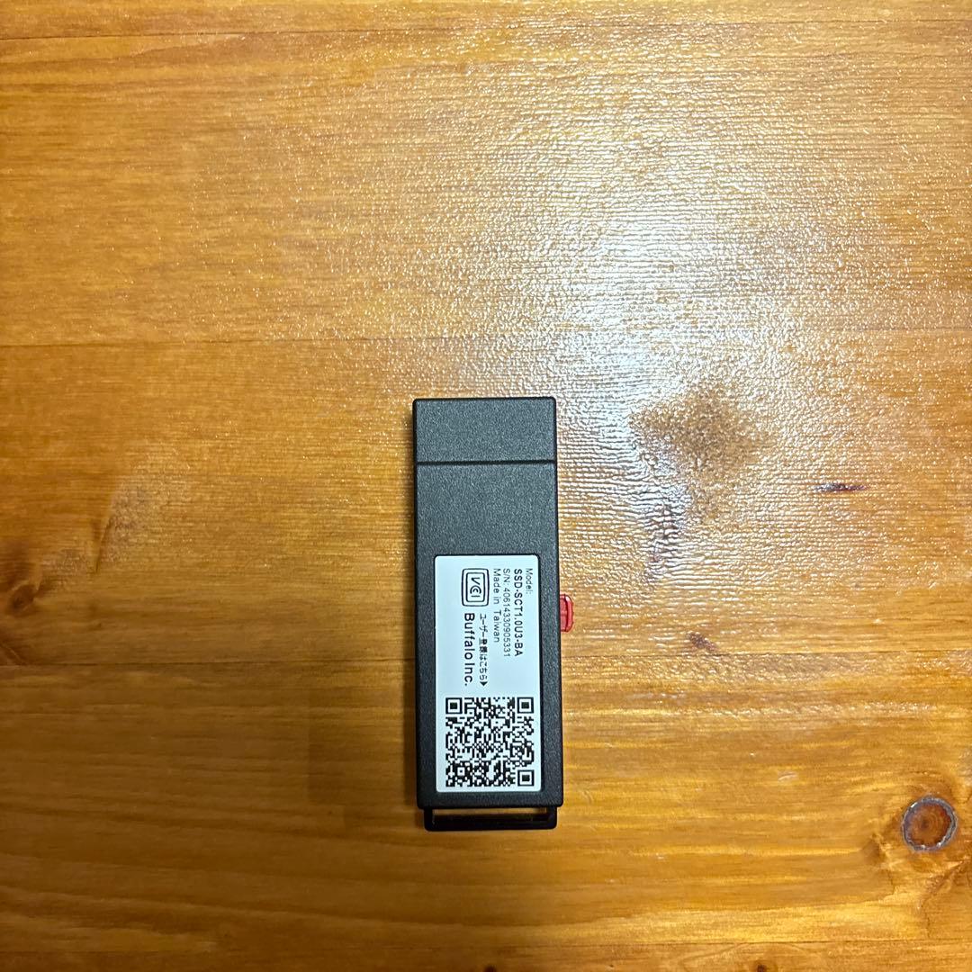 BUFFALO SSD USB Type-A ポータブル1TB
