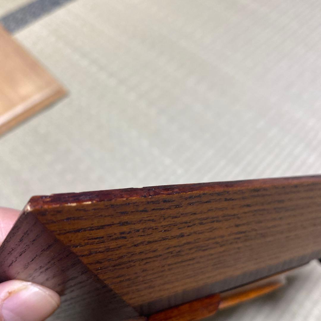 茶道具　四方盆　東大寺