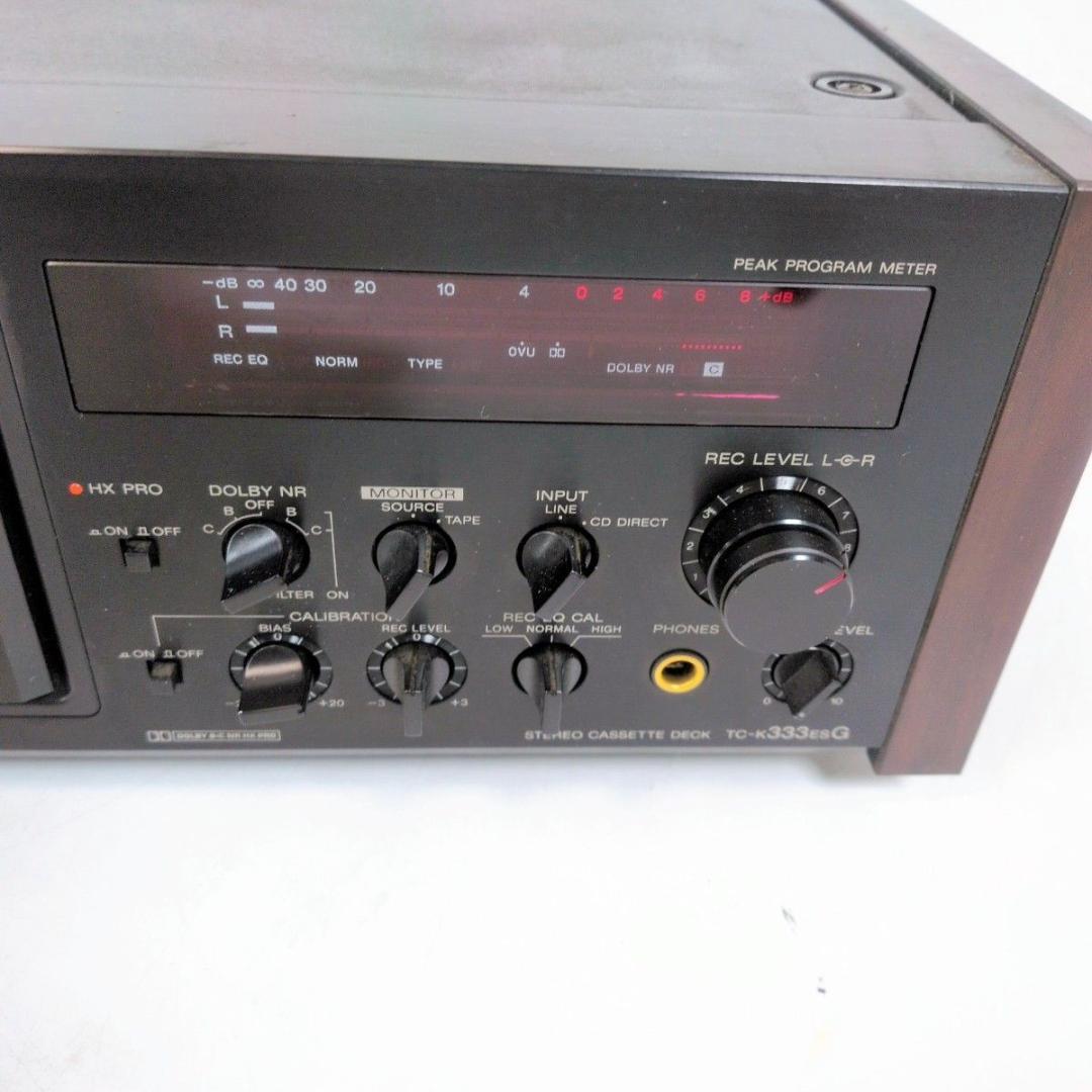 SONY ソニー TC-K333ESG ステレオ カセットデッキ オーディオ