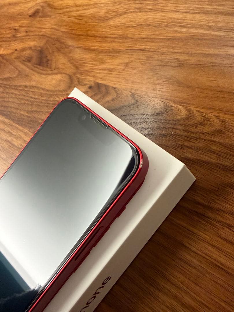 Apple iPhone 13 PRODUCT(RED) 本体　フィルムセット