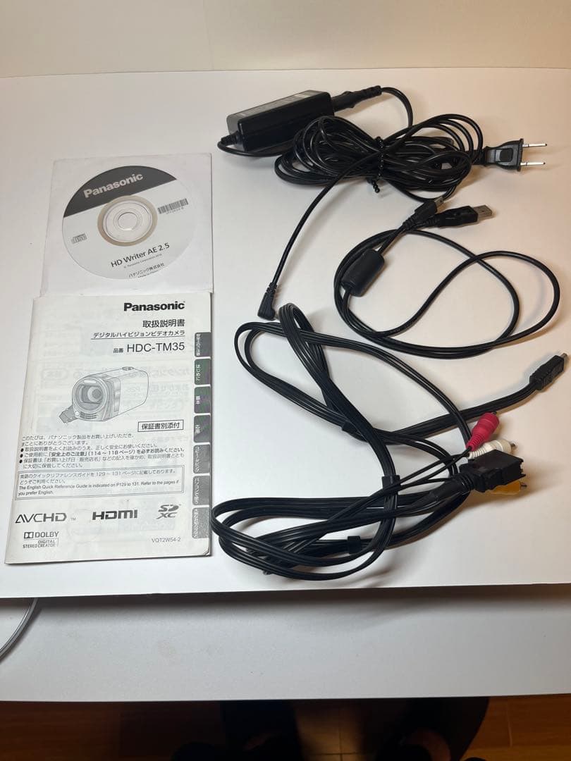【動作確認済み】美品Panasonic HDC-TM35 ビデオカメラ