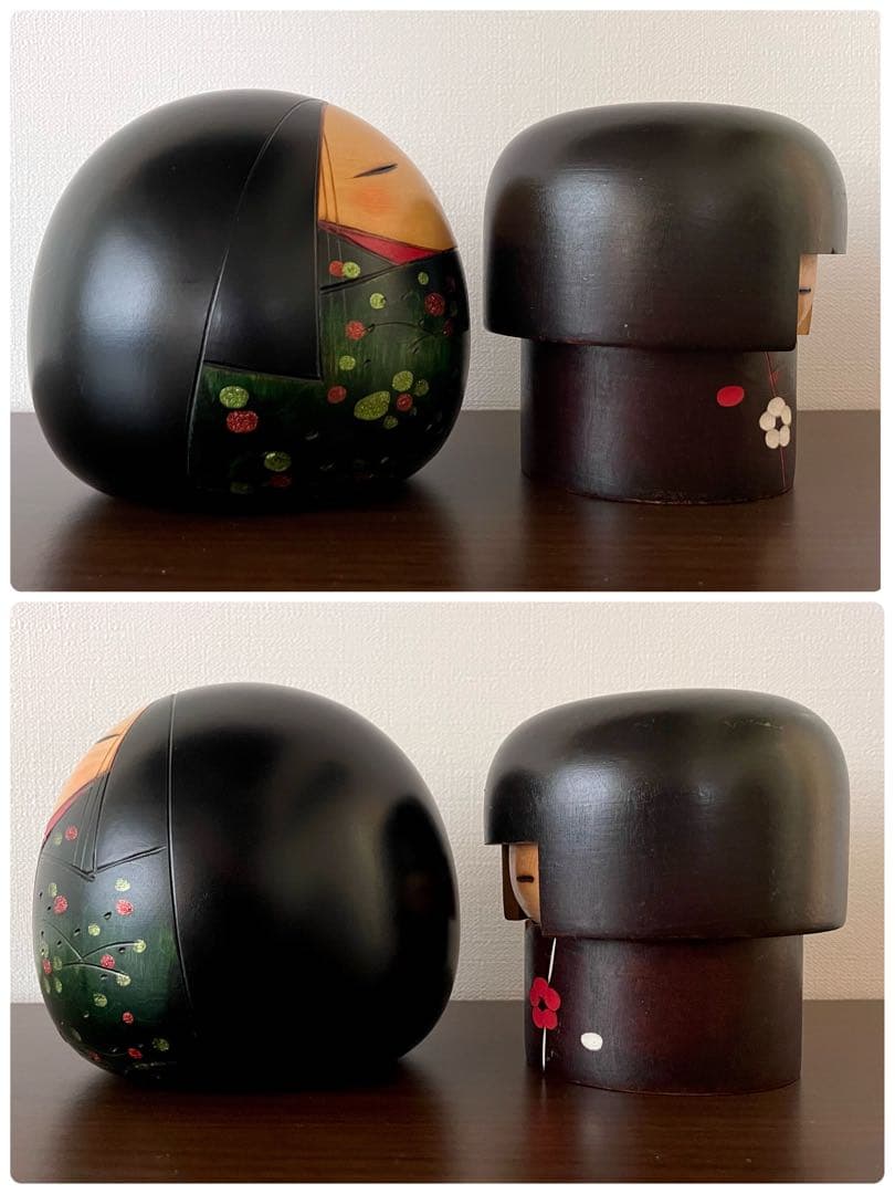 創作 こけし セット まとめ まとめて 可愛い おかっぱ kokeshi 人形