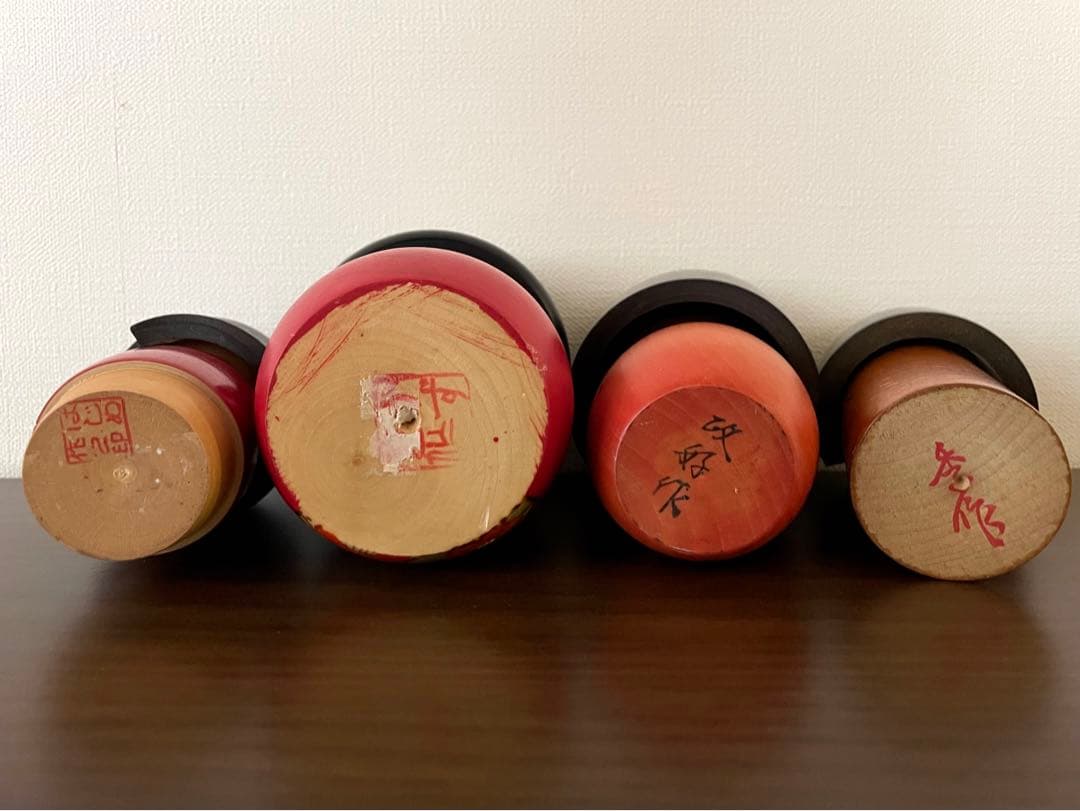 創作 こけし セット まとめ まとめて 可愛い おかっぱ kokeshi 人形