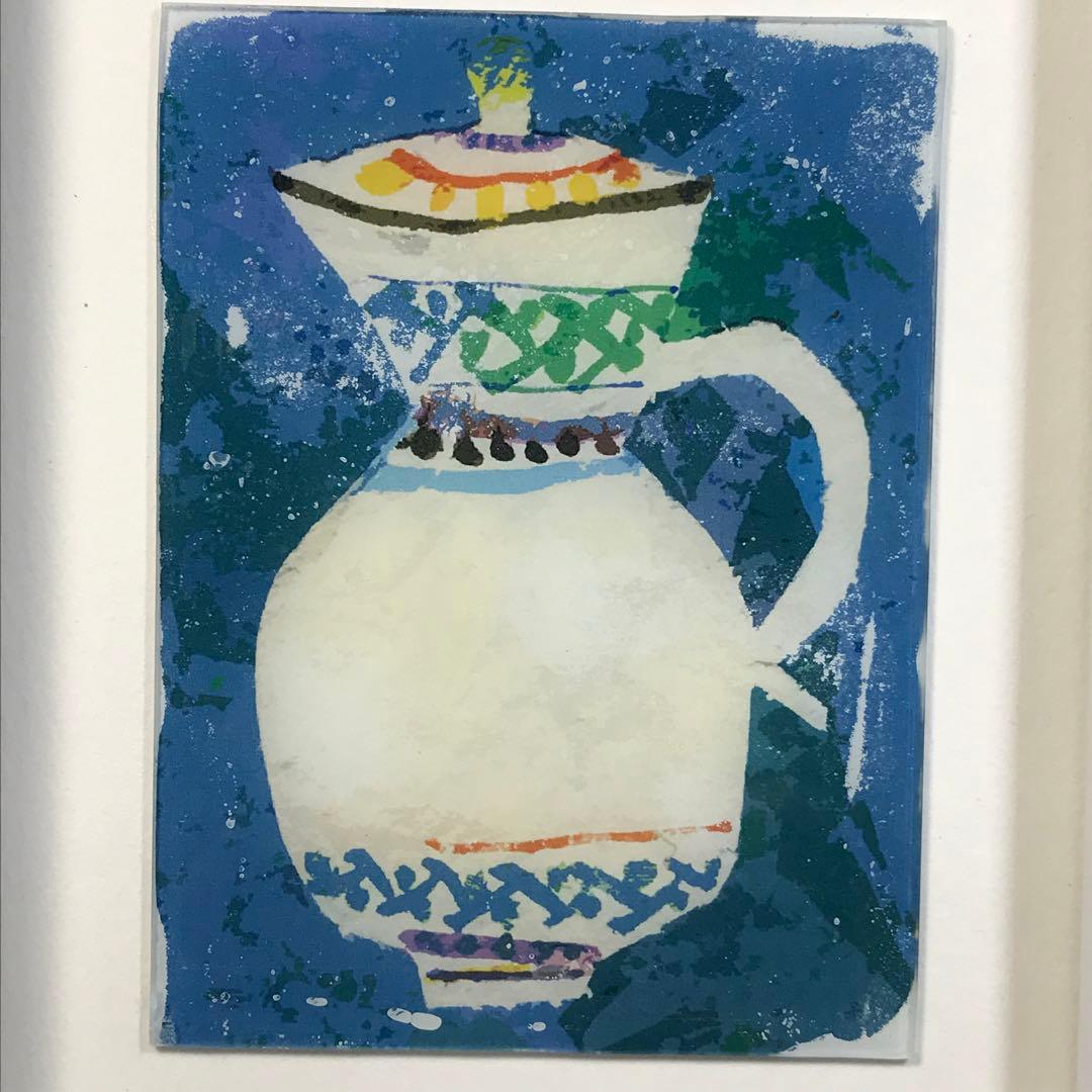 ガラス板アートプリント__Spring Pot