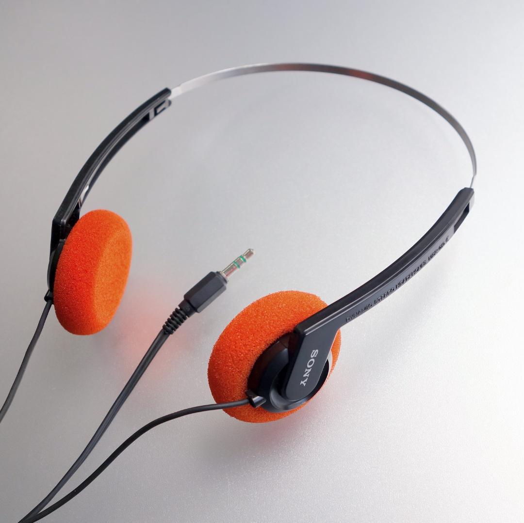 【整備品】MDR-010 ソニー ウォークマン用 ヘッドホン レトロヴィンテージ