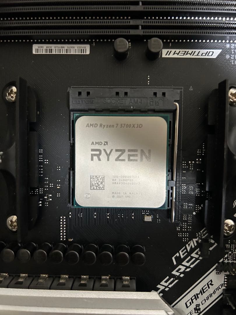 AMD Ryzen7 5700X3Dセット(マザーボードメモリ）