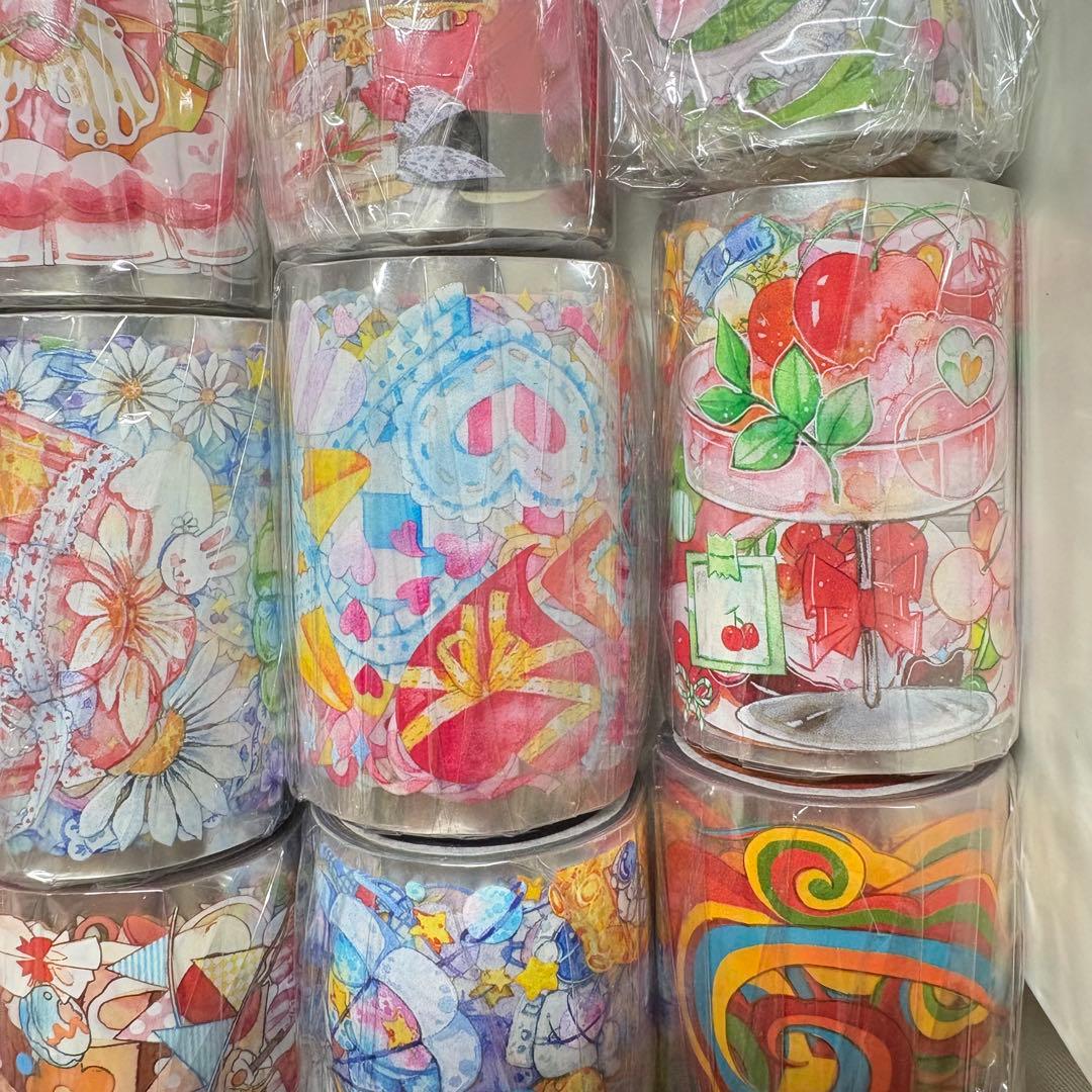 海外マステ　まとめ売り②20個セット　おまけつき　新品未開封　中古あり