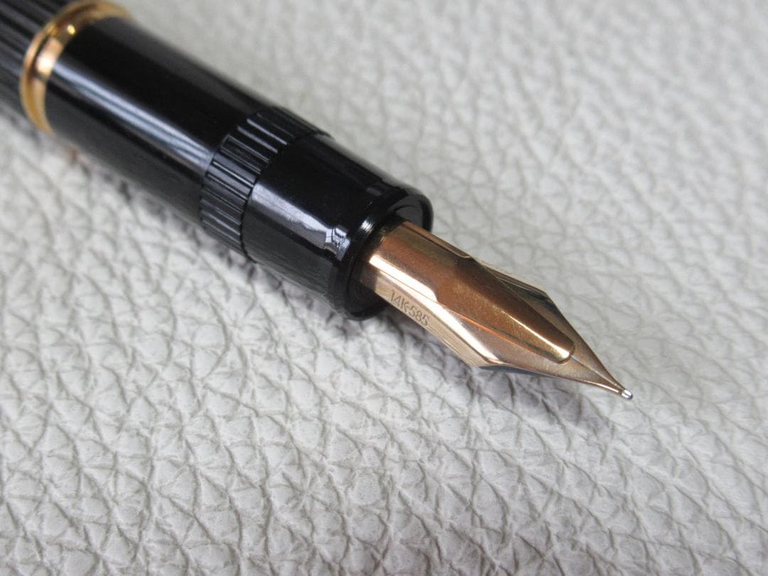 未使用 ’79年発売 共箱◆パイロット 初代ジャスタス ペン先14K-585 F