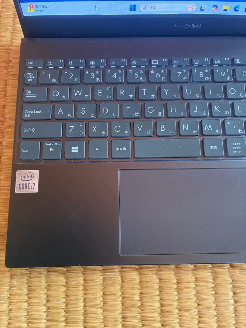 asus ZenBook UX325J 有機EL B.T新品　コアi7 16GB