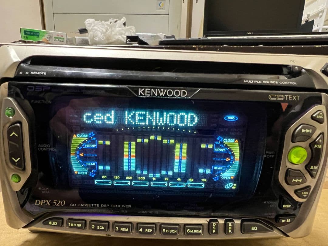 KENWOOD DPX-520 CDカセットデッキ