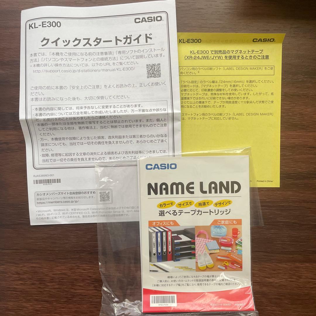 カシオ CASIO KL-E300 ネームランド ラベルライター