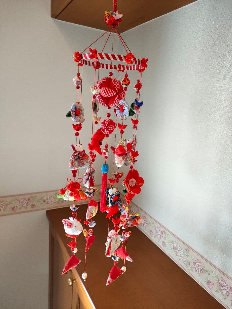 ひな飾り・女の子お祝い・下げ飾り