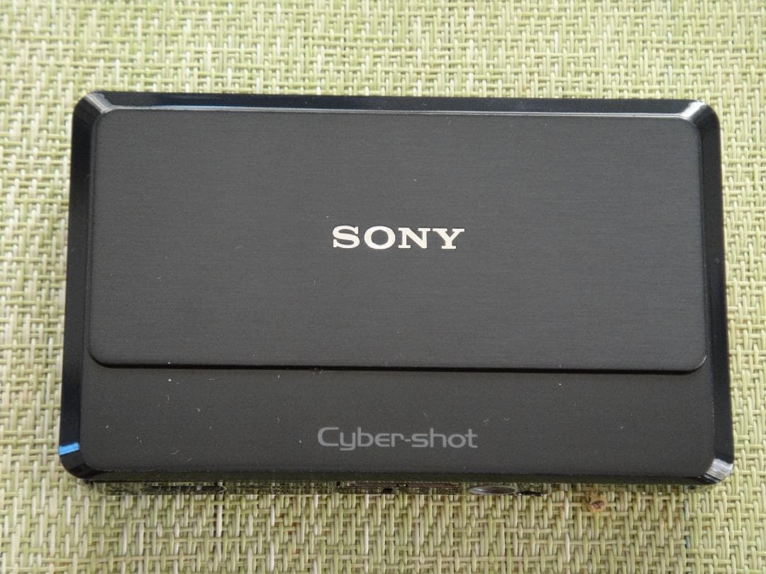 SONY デジタルカメラ DSC-TX7 ネイビー色　新品バッテリー付