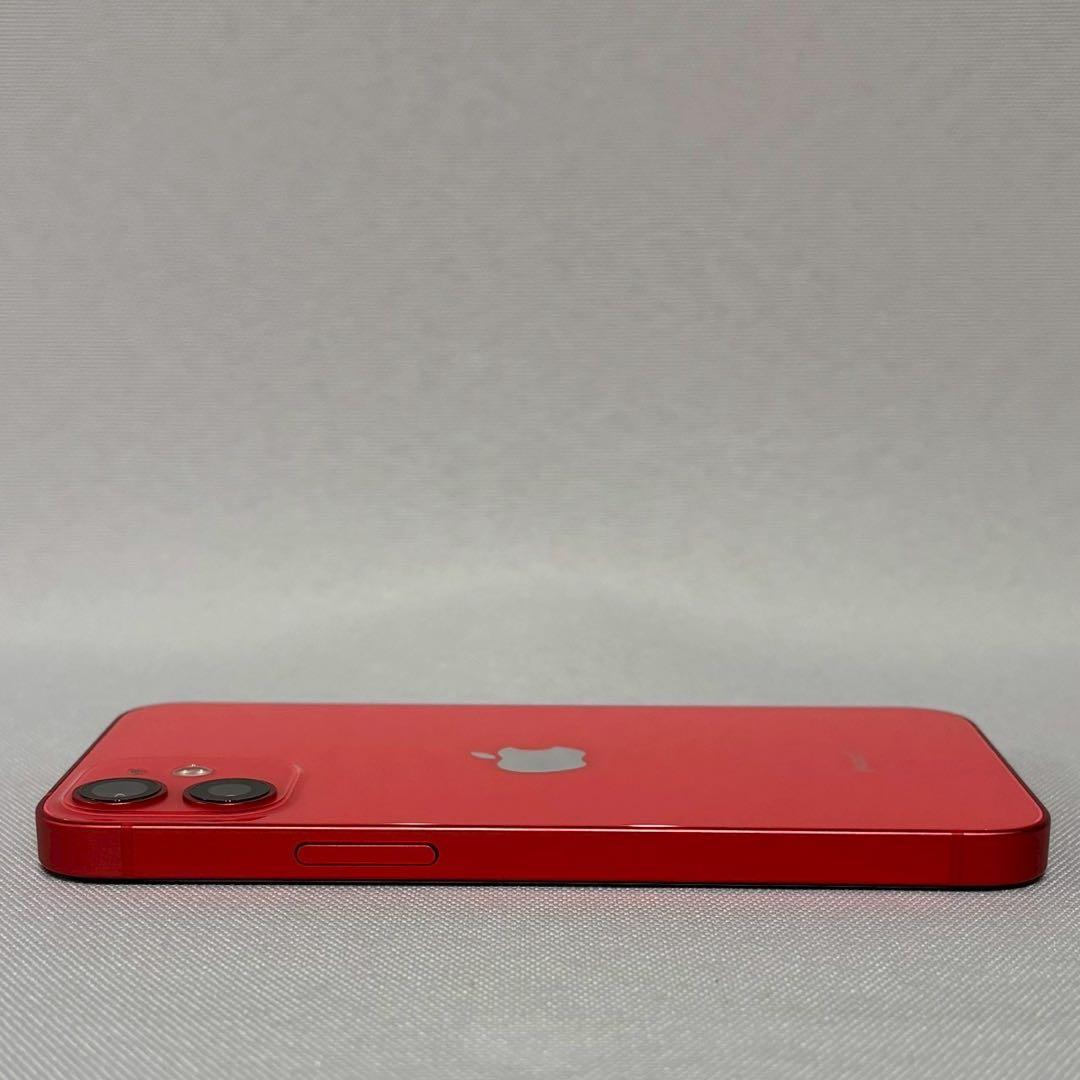 『美品』iPhone 12 mini 64GB レッド　新品バッテリー　動作良好