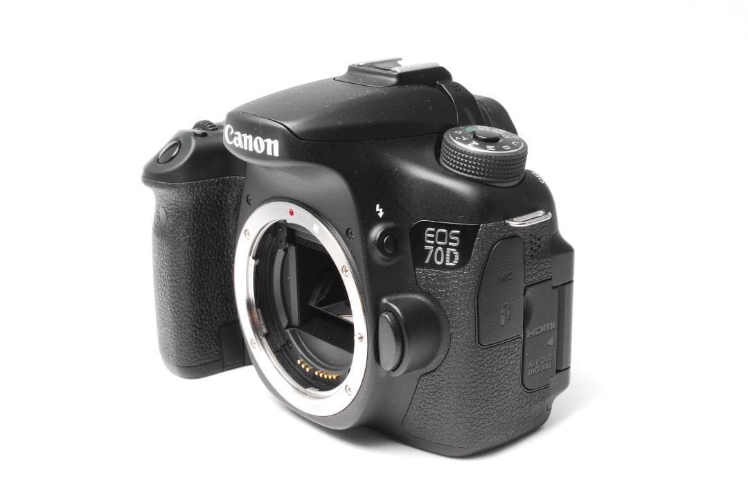 【新品級】Canon EOS 70D デジタル一眼レフ Wi-Fi付き 人気機種