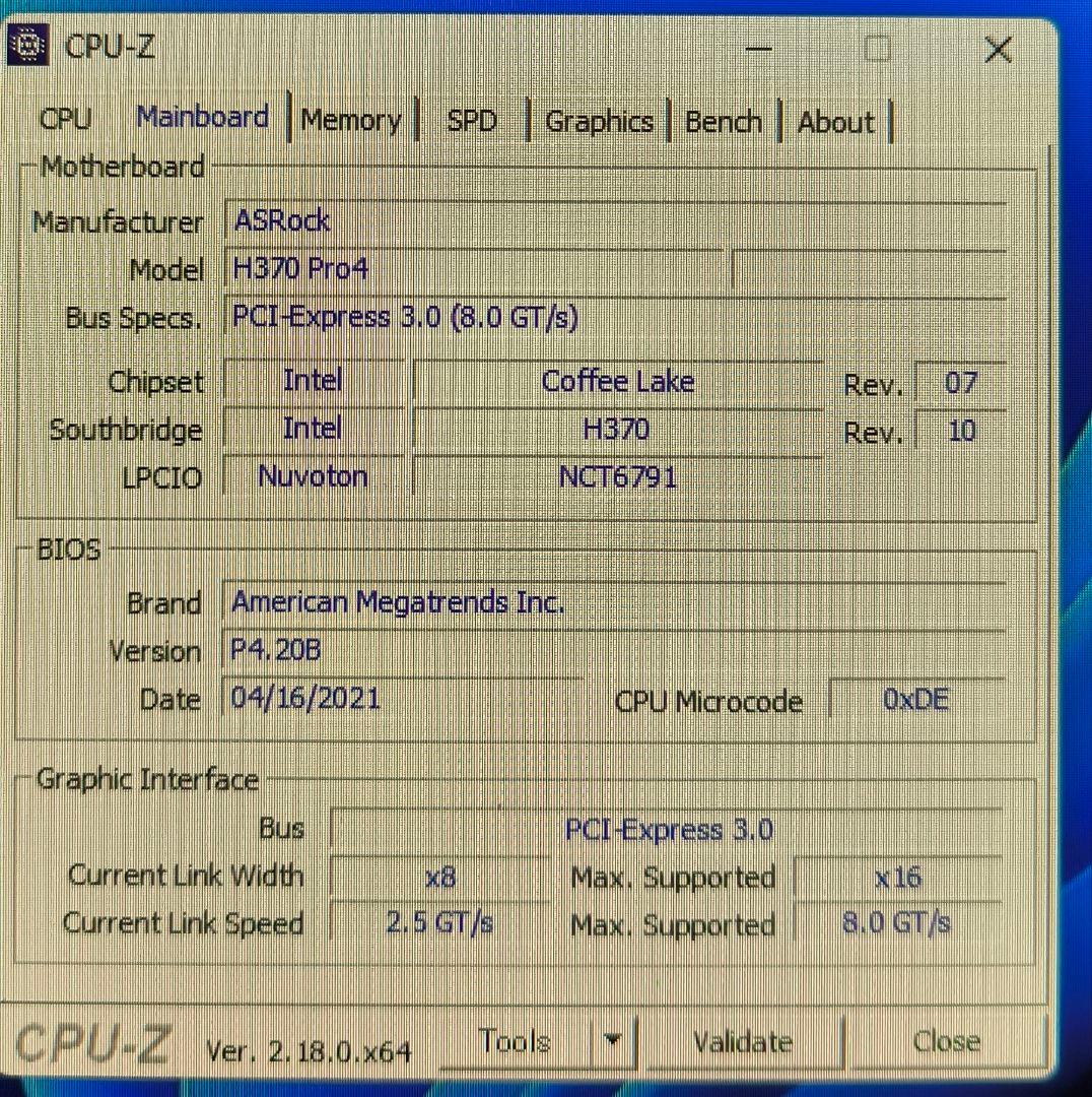 値下げ　ASRock H370 PRO4