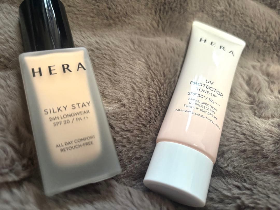 HERA SILKY STAY & UV PROTECTOR セット