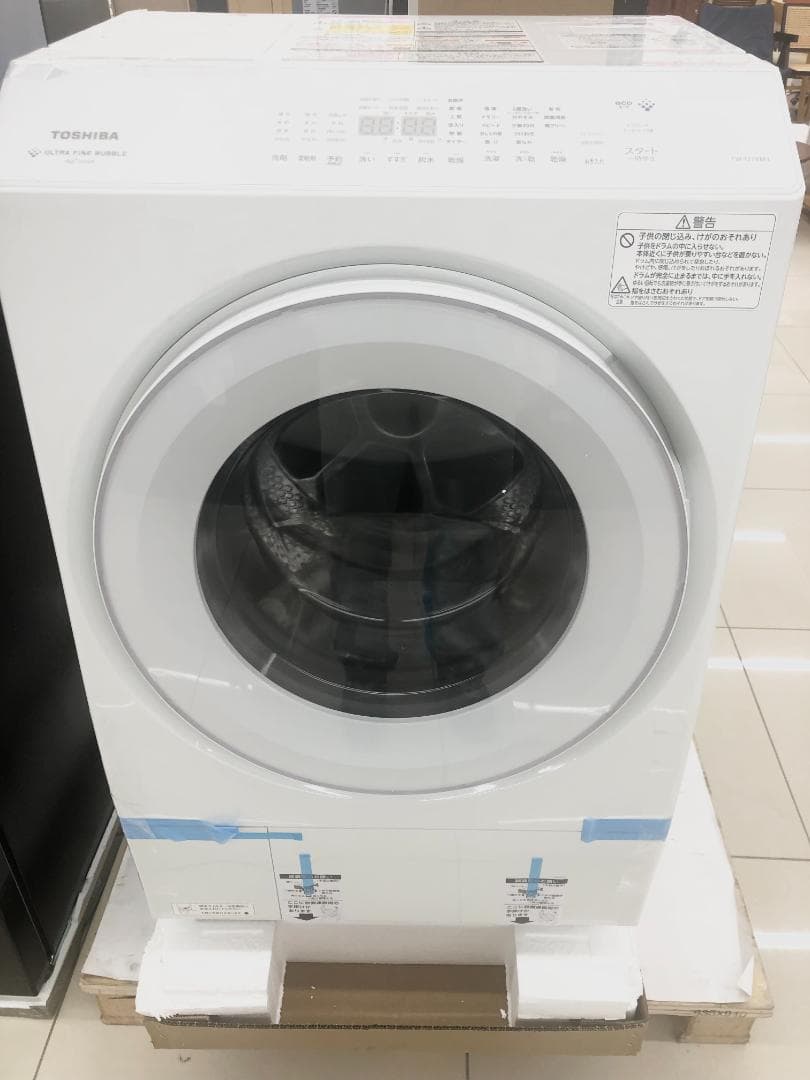 関西圏 TOSHIBA(東芝) ドラム式洗濯乾燥機 左開き TW-127XM3L