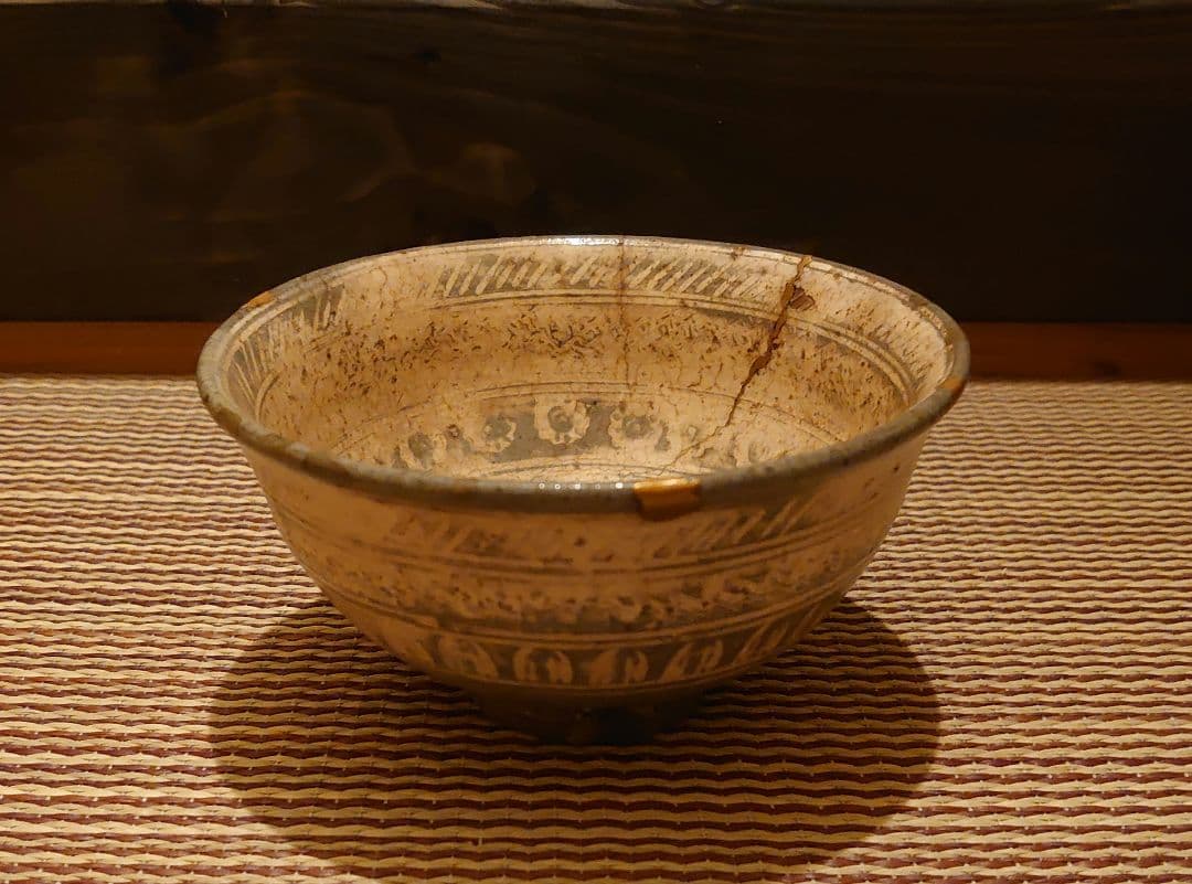 三島茶碗　抹茶碗