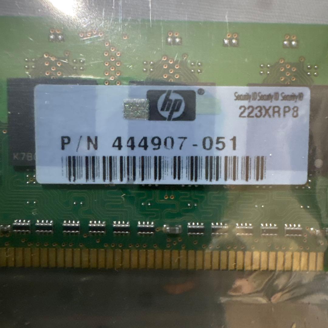 HP 444907-051 512MB RAMメモリ2個セット