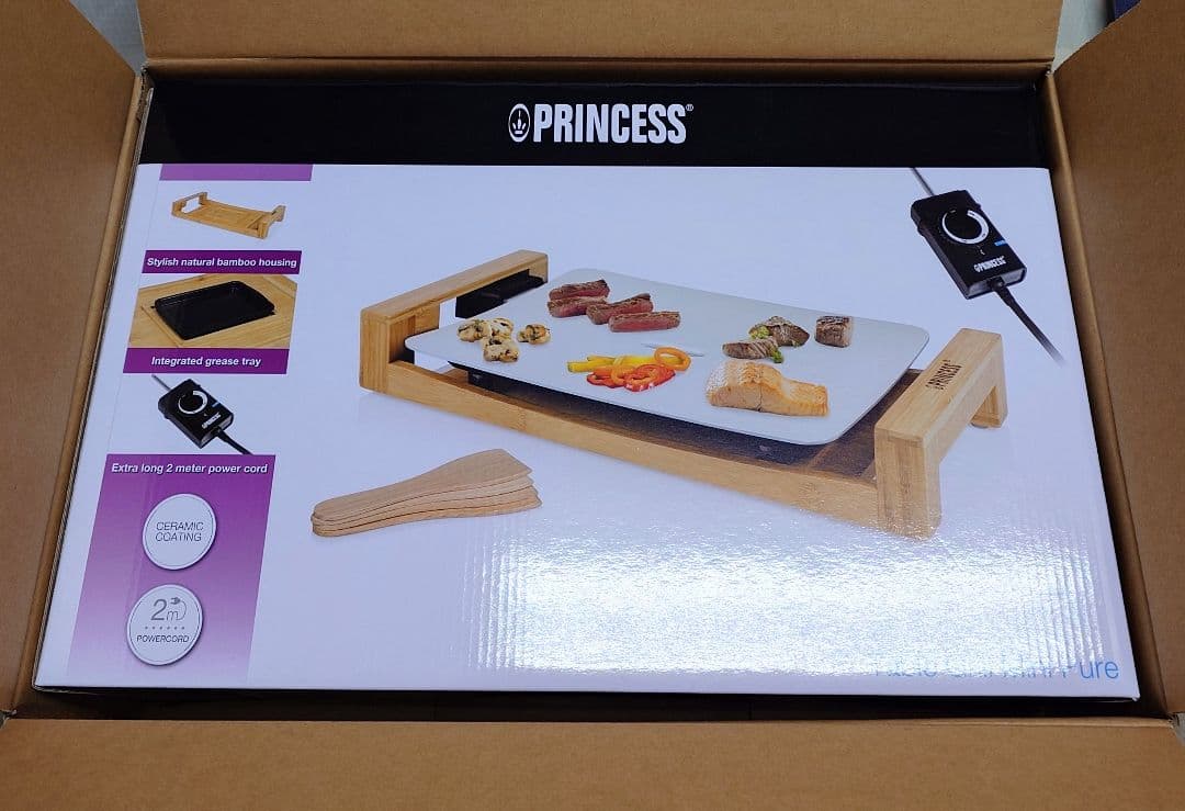【新品未開封】PRINCESS Table Grill Mini Pure