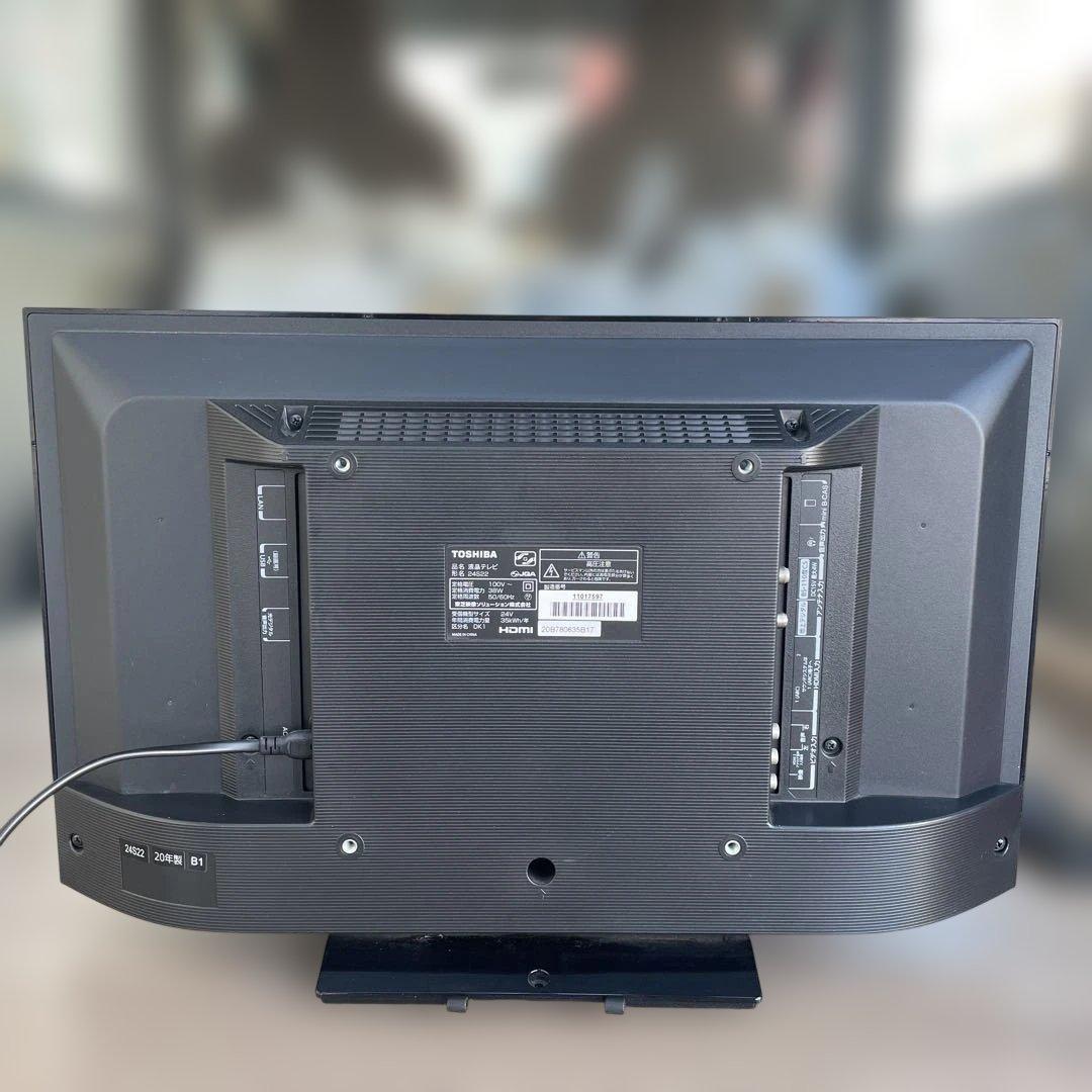 TOSHIBA 24インチ液晶テレビ 24S22