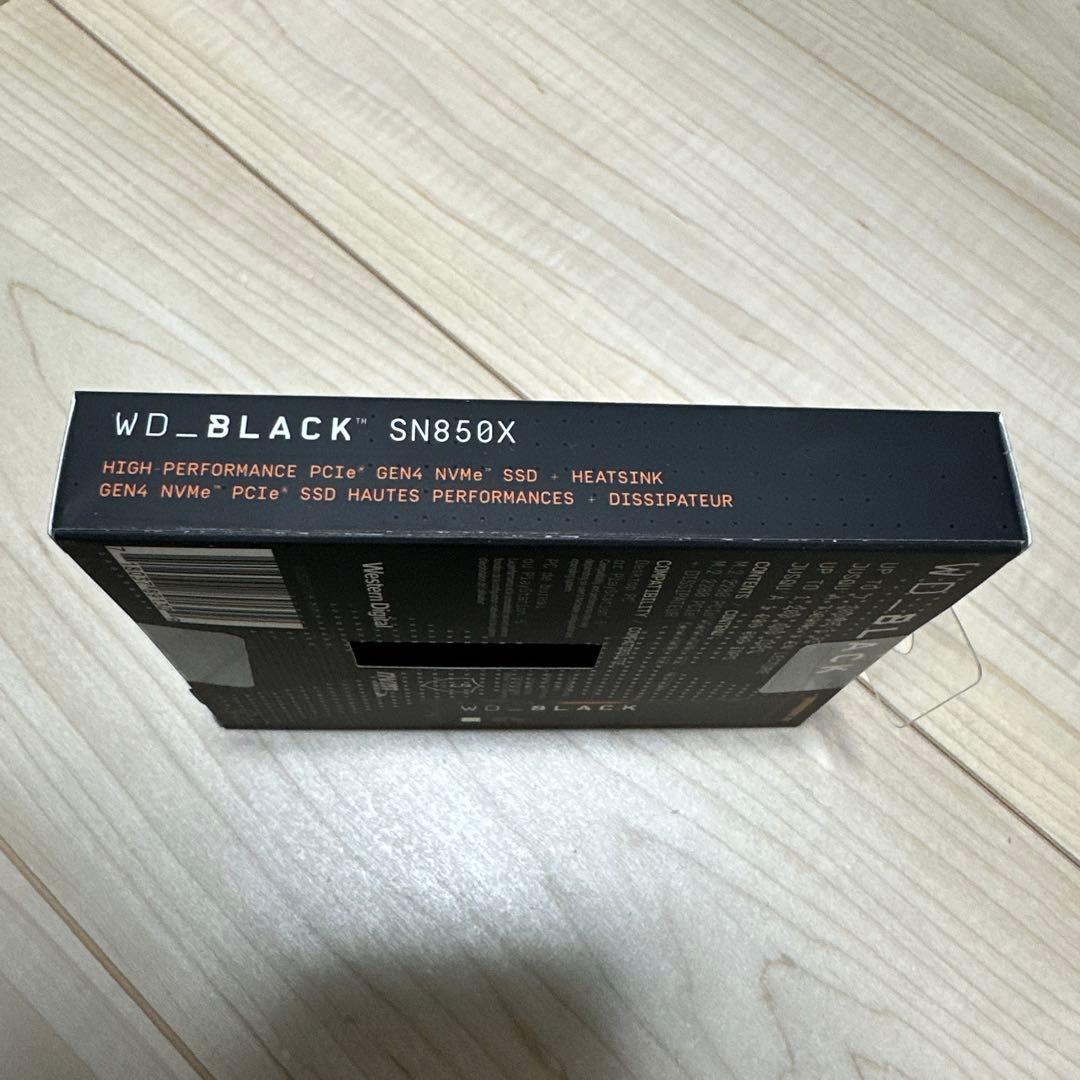 内蔵型SSD WD BLACK SN850X NVMe SSD 2TB WDS200T2XHE