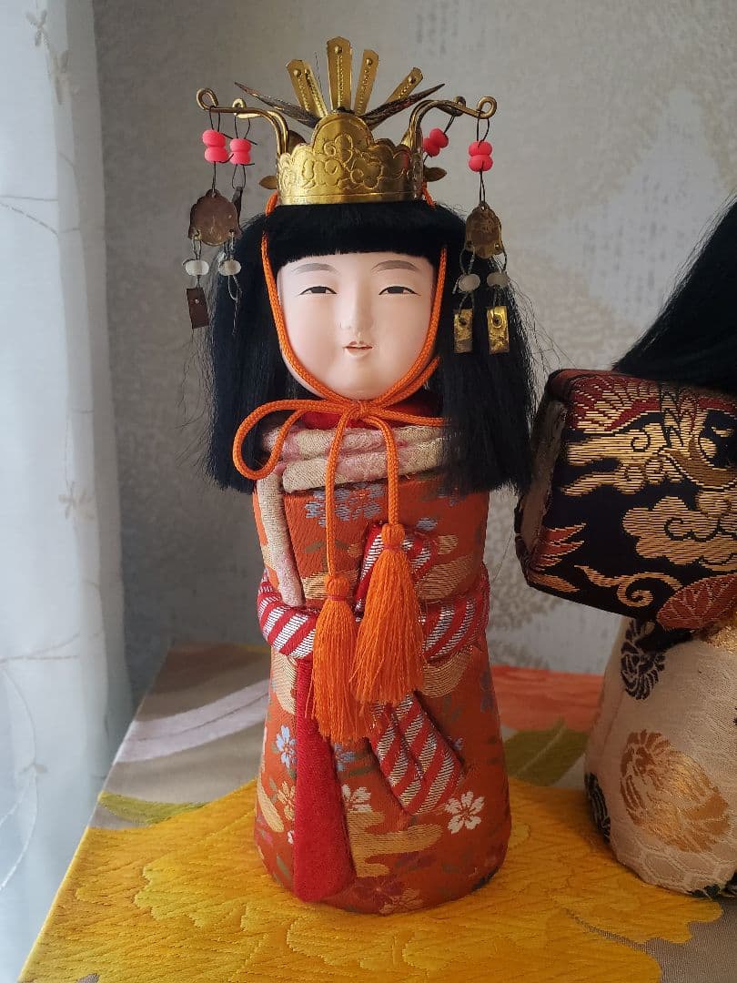 日本人形 お雛様 かいらしいお顔