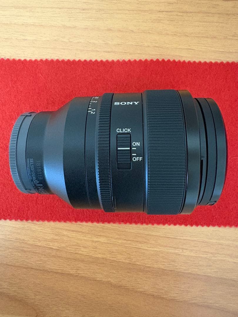 新品同様✴︎SONY 50mm F1.2 GM SEL50F12GMおまけ付き