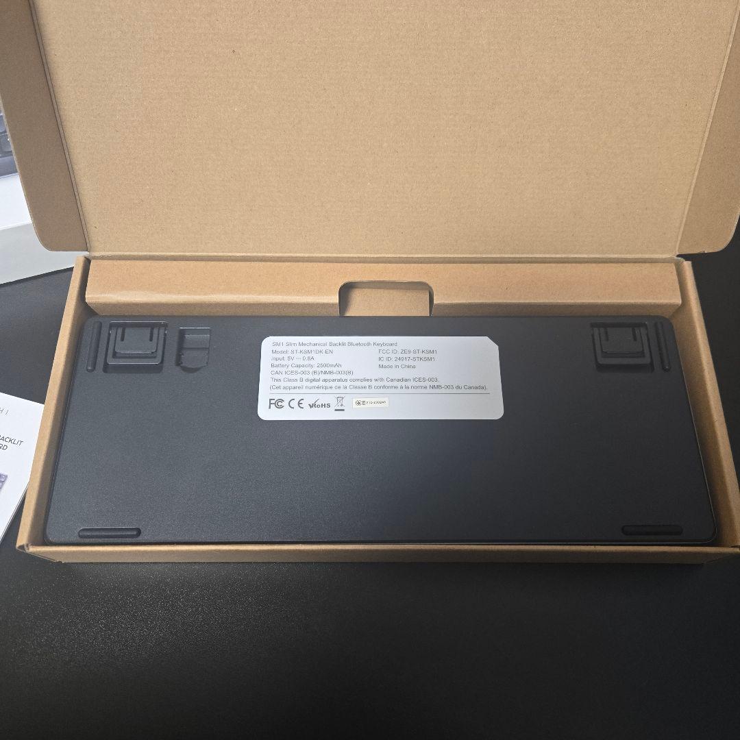 SATECHI SM1 SLIM ロープロファイルキーボード ドングル欠品