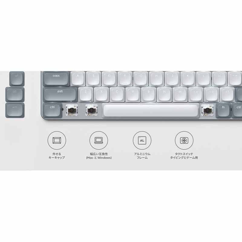 SATECHI SM1 SLIM ロープロファイルキーボード ドングル欠品