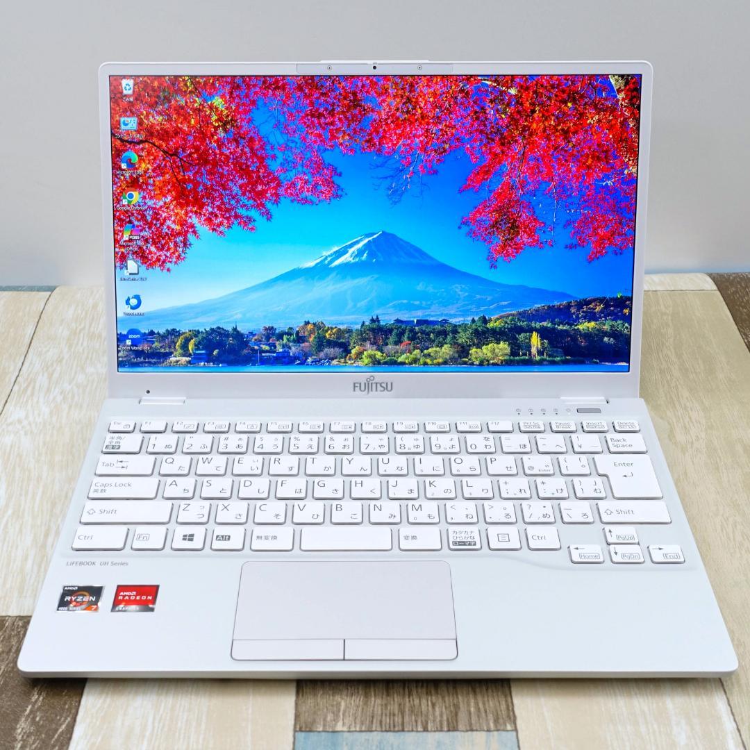 超軽量で未使用に近いレベルの極美品✨Ｒｙｚｅｎ ７ ４７００Ｕ搭載✨ＩＧＺＯ液晶