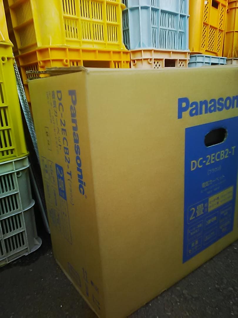 ★2日限定 Panasonic DC-2ECB2-T 電気カーペット　2畳　丸洗