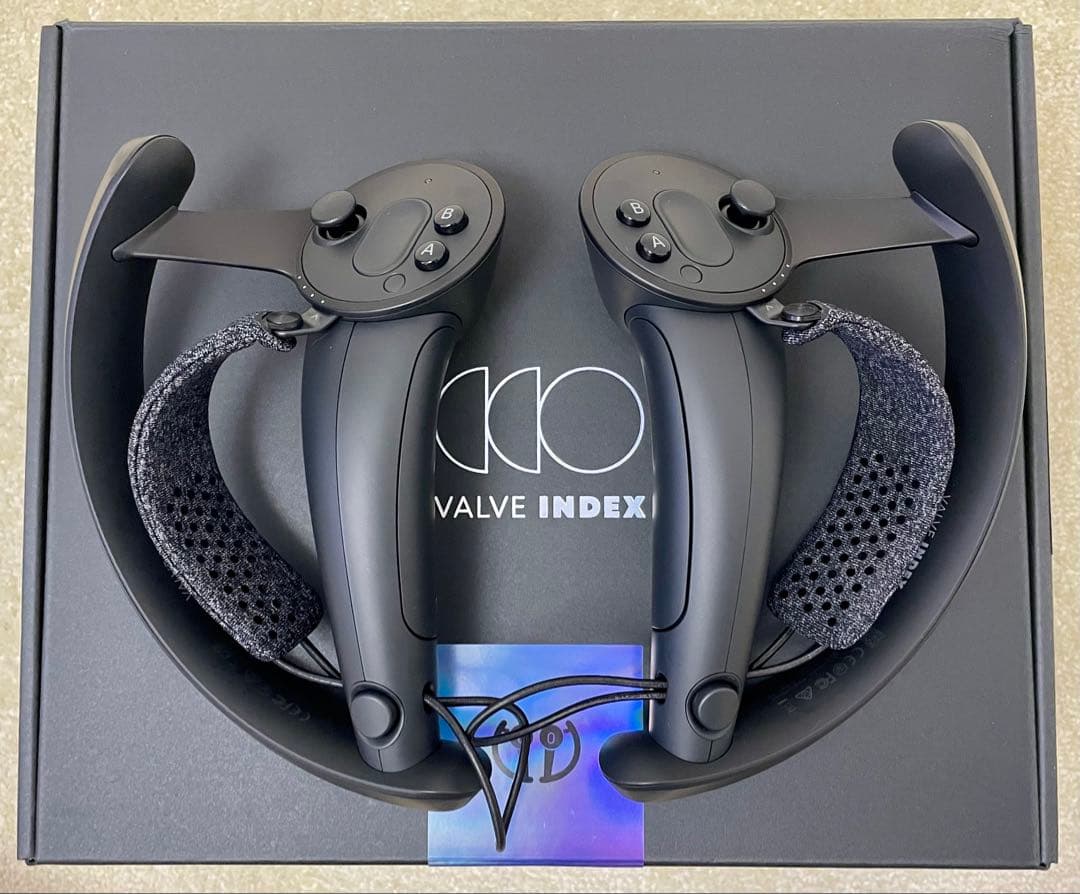 VALVE INDEX コントローラー VR 美品 外箱付属品完備