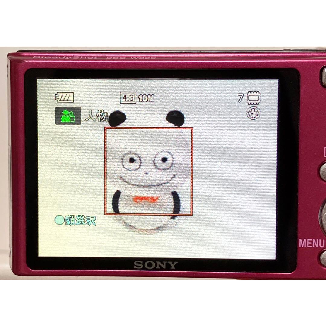 【動作確認済】 Cyber-shot DSC-W320 ピンク
