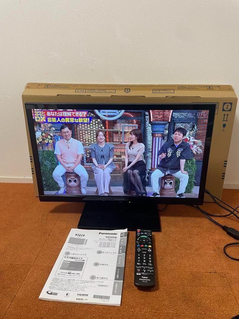 Panasonic 液晶テレビ 24V型HDMI×2省エネUSB