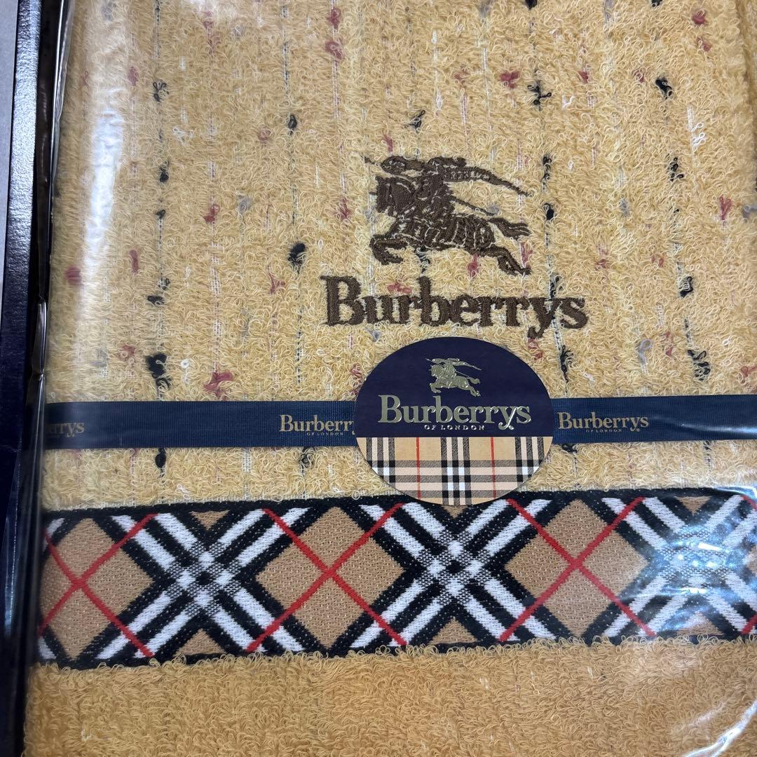 Burberry's タオルセット ベージュ バスタオル1枚　フェイスタオル2枚