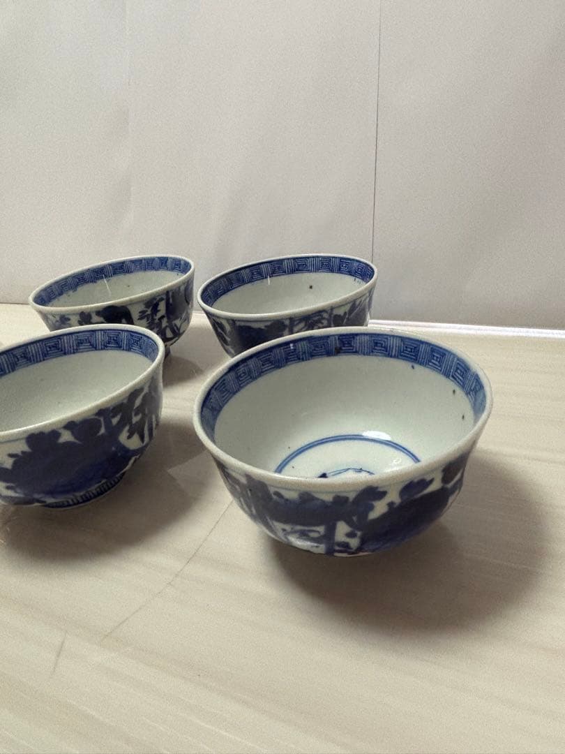 有田焼　伊万里焼　アンティーク　骨董品　年代物　時代染付け