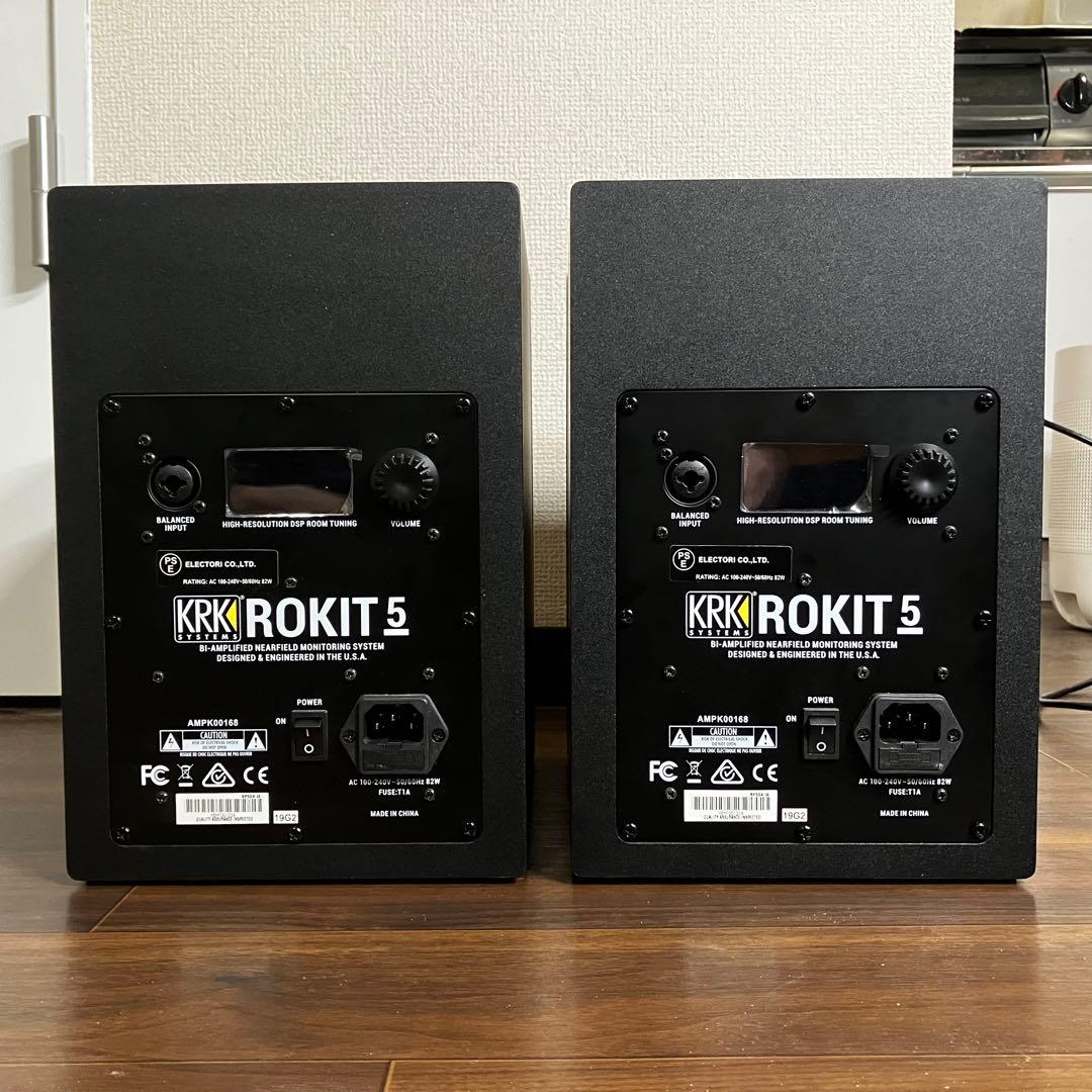 【メンテナンス済み！】【極美品】KRK ROKIT RP5G4 黒ペア