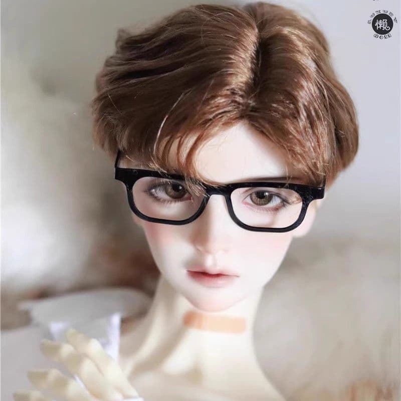 AX603 BJD 1/3 人形 ドール ウィッグ カツラ 耐熱 ハンドメイド