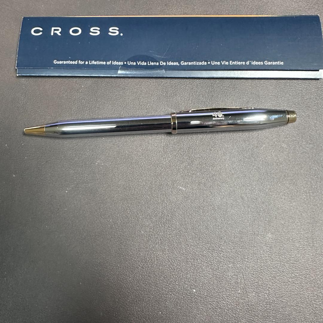 【レア】 CROSS 「40th Anniversary」刻印入り ボールペン