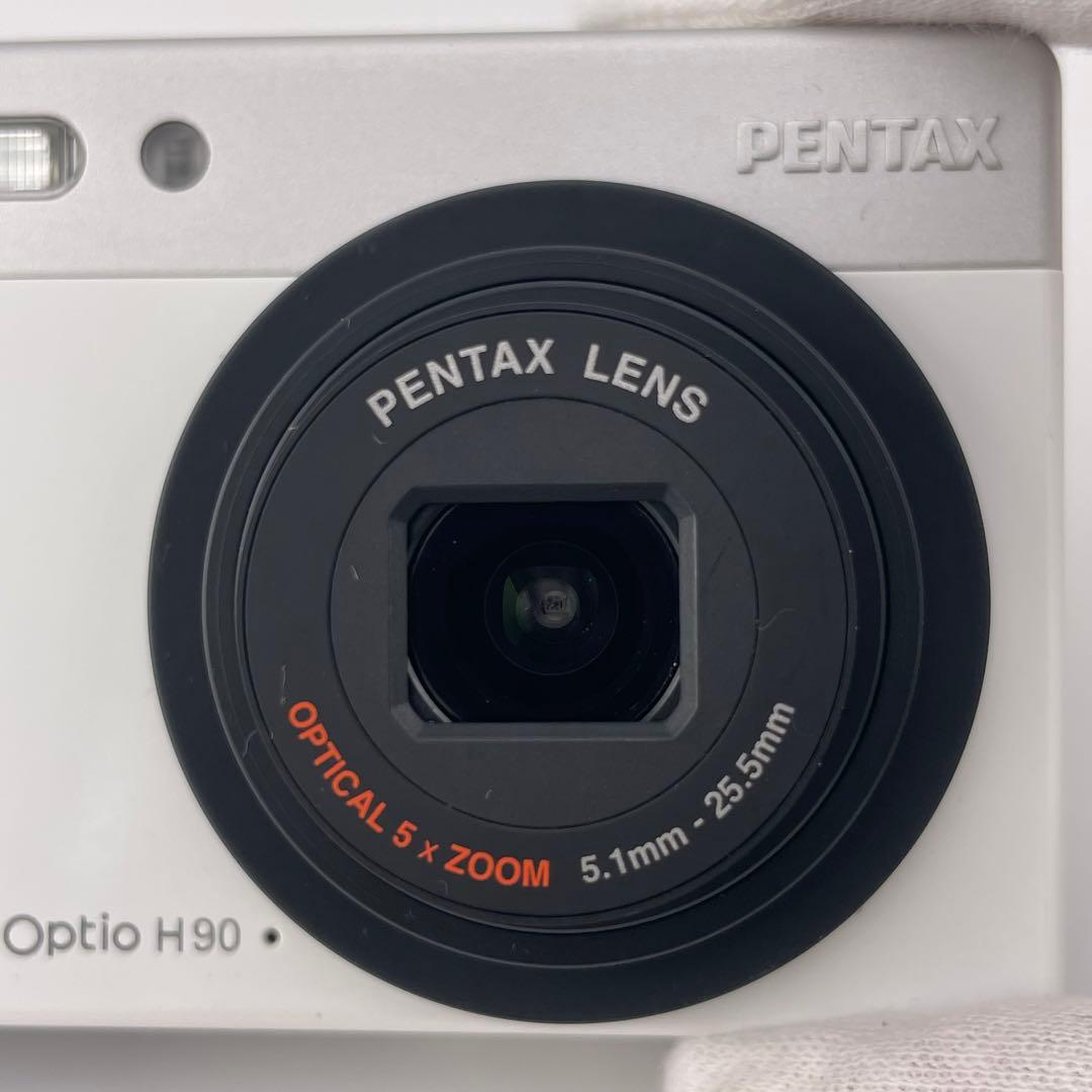 実写美⭕️訳あり【動作確認済】PENTAX OPTIO H90 コンデジ
