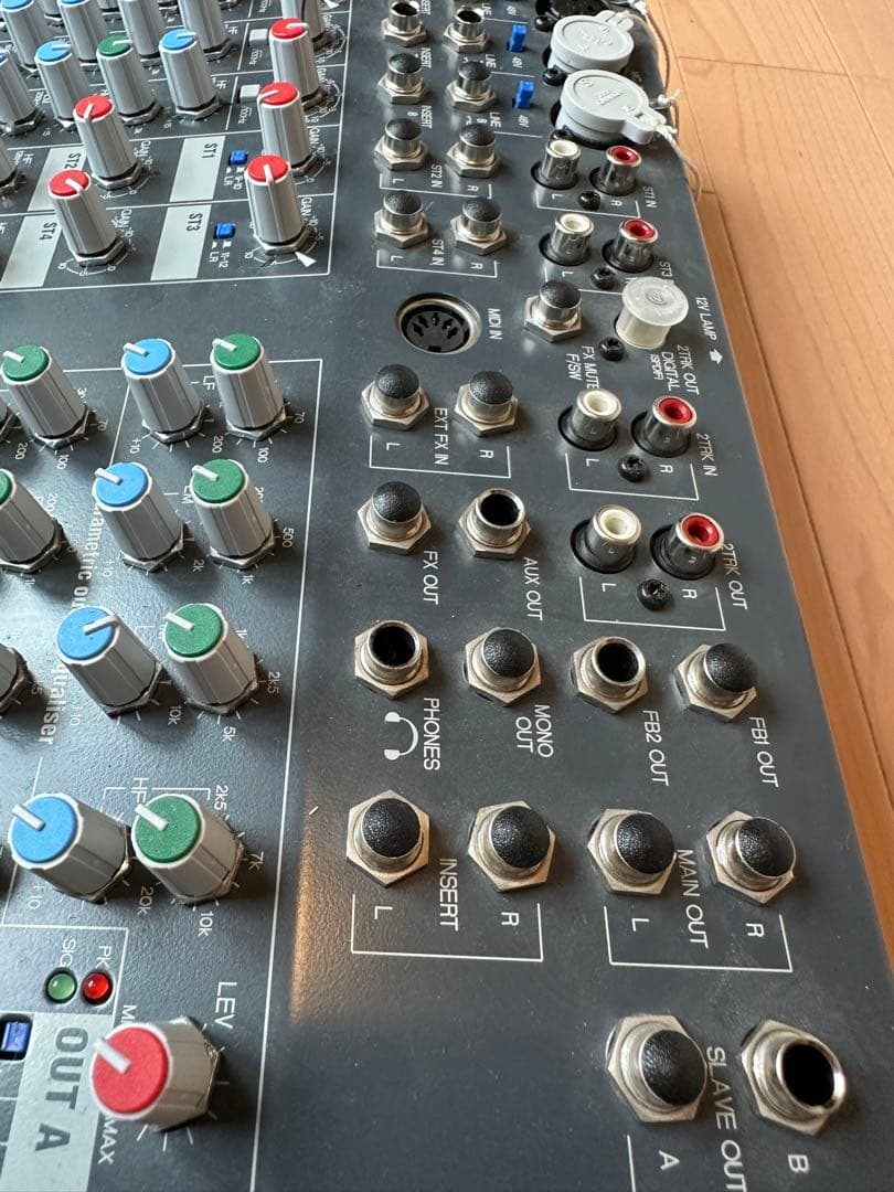 ALLEN&HEATH PA12 PA用アナログミキサー ジャンク ノイズあり