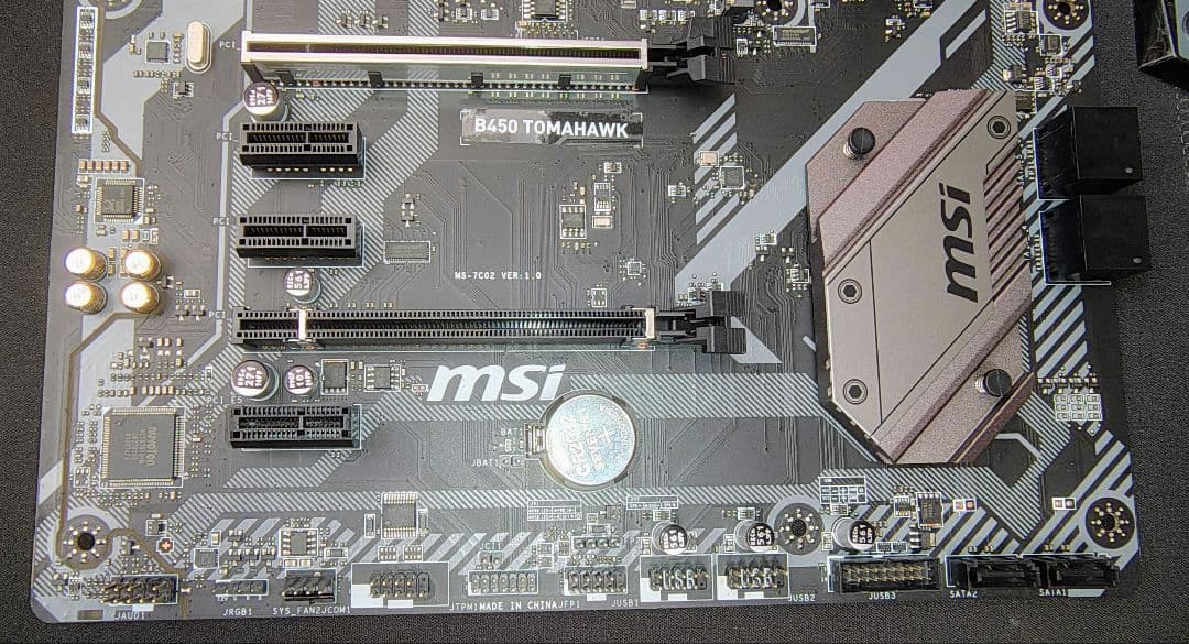MSI AM4 マザーボード B450 TOMAHAWK
