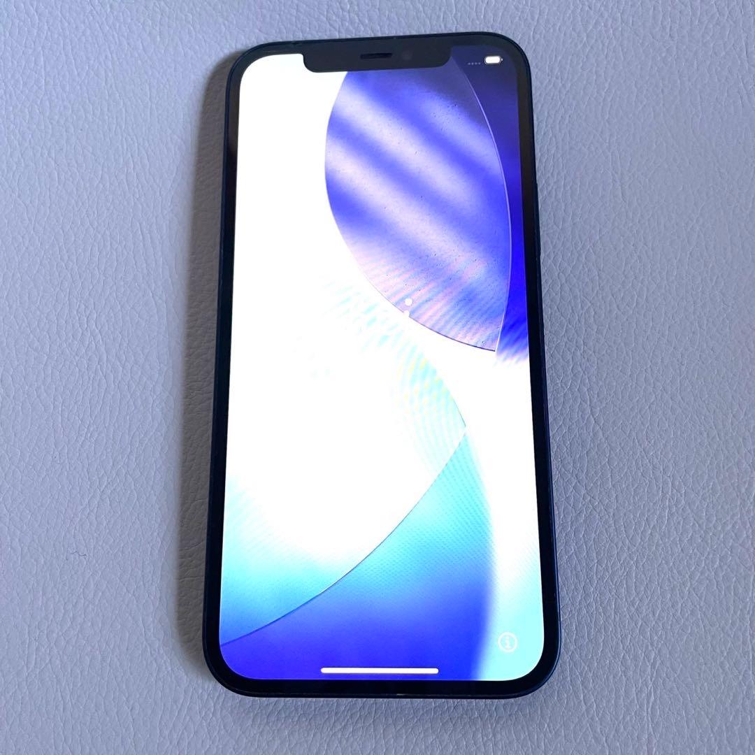 Apple iPhone12 128GB ブルー　SIMフリー　初期化済み